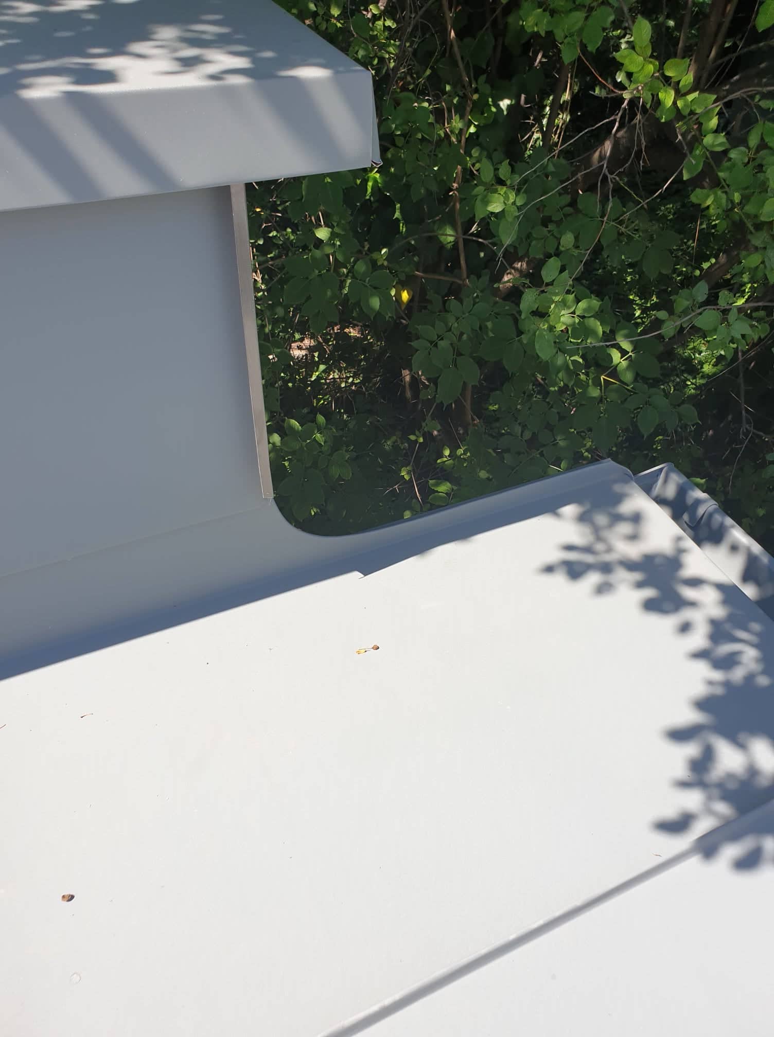 Állókorcolt lemezfedés, attika oldalfedés, kétvízorros lemezfedés